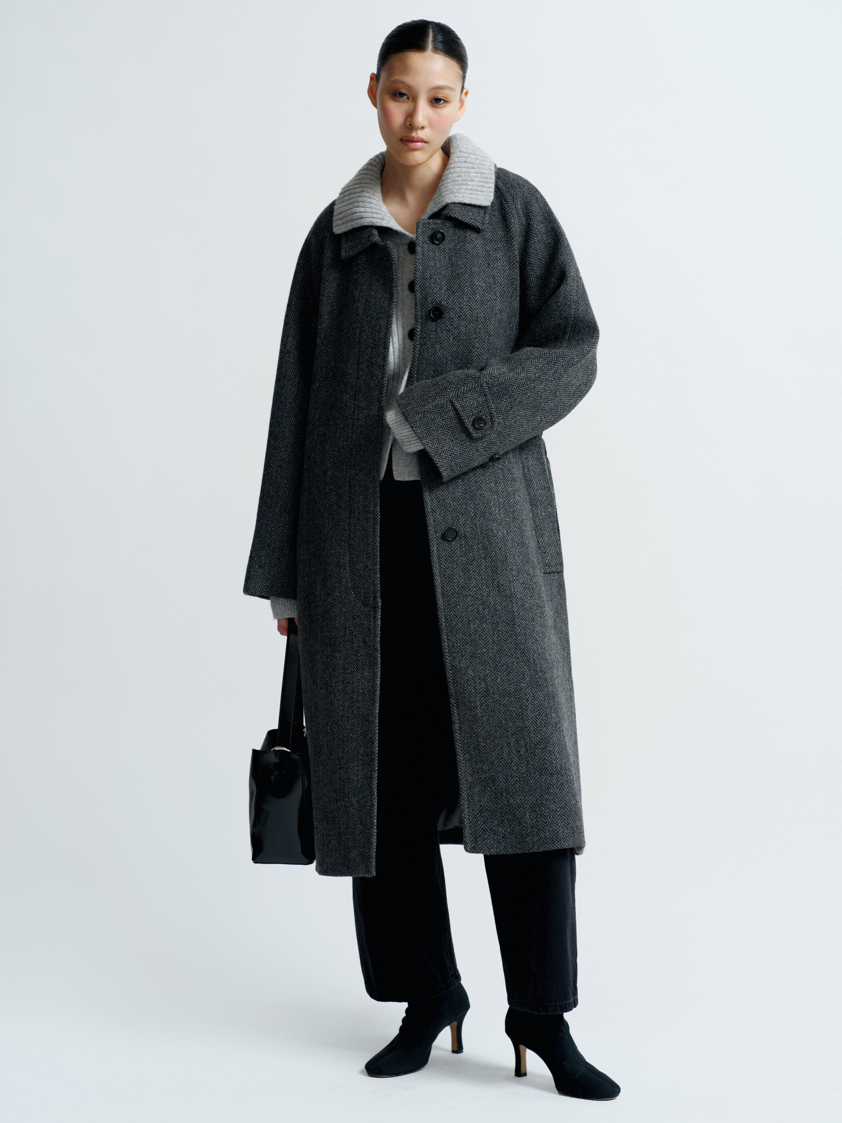 Diletta coat Grey