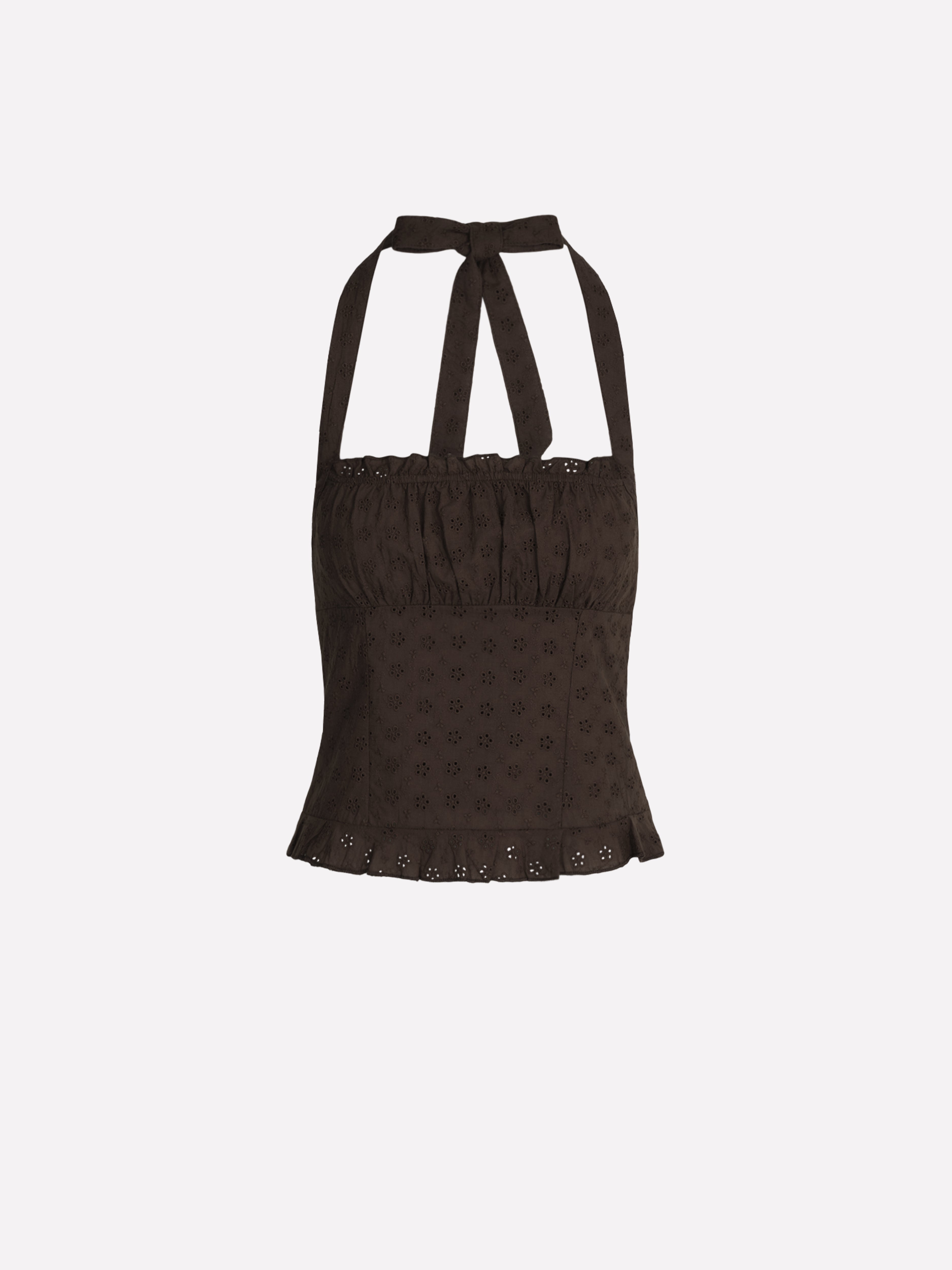 Dorine blouse Brown