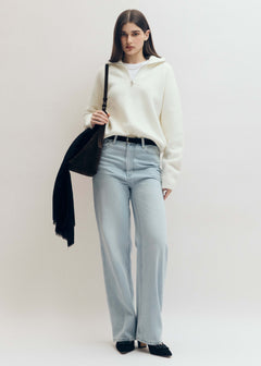 Zaya sweater White