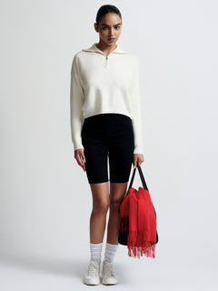 Selly sweatshirt White