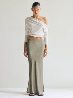 Eulalie skirt SageGreen
